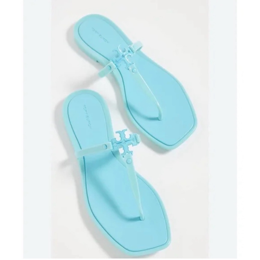 Gently used Tory Burch Roxanne jelly thong, size 6